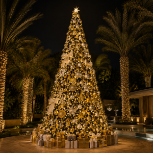 The Ultimate Guide to Giant Christmas Trees in the UAE: Elevating Commercial and Luxury Venues Across Dubai and Abu Dhabi