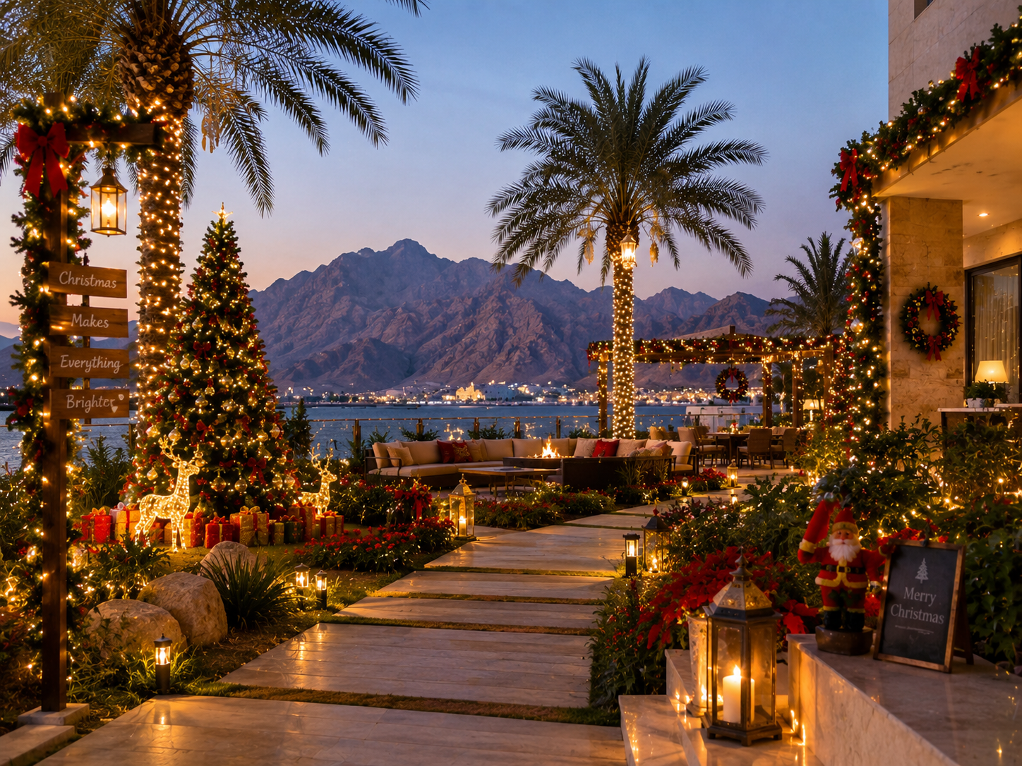 Christmas Lights and Outdoor Decorations in Ras Al Khaimah