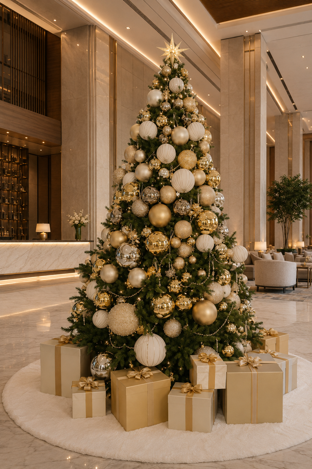 Christmas Lights and Outdoor Festive Decor in Abu Dhabi