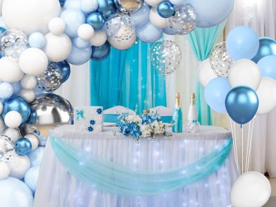 Corporate balloon decorations Dubai for product launches and store openings
