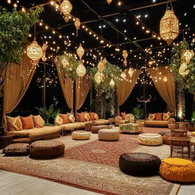 ramadan decor dubai home crescent moon and star decorations