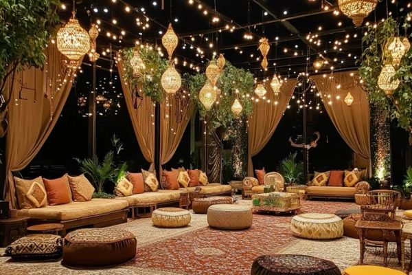 ramadan decor dubai home crescent moon and star decorations